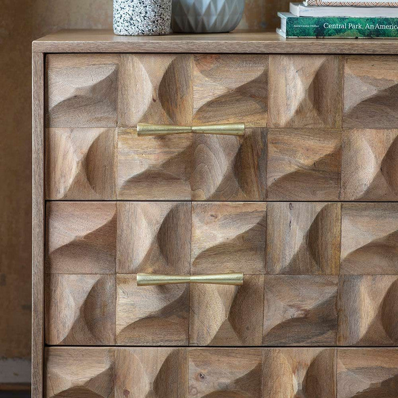 Mango Wood Chest Of Drawers