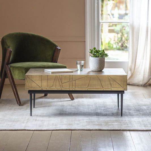 Crackle Coffee Table