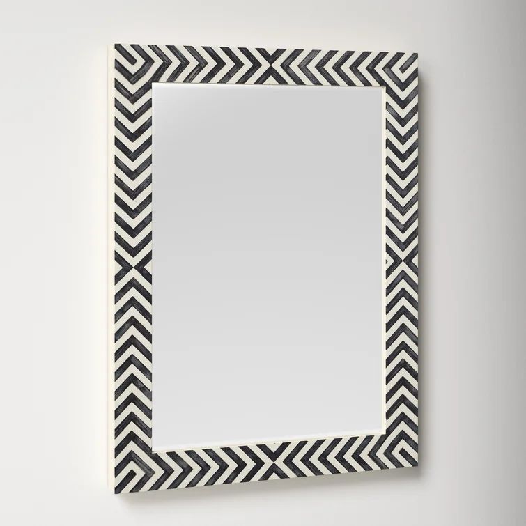 Rectangle Wood Mirror