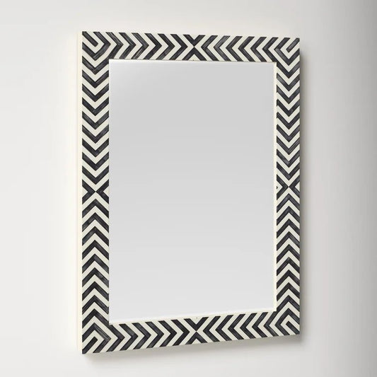 Rectangle Wood Mirror