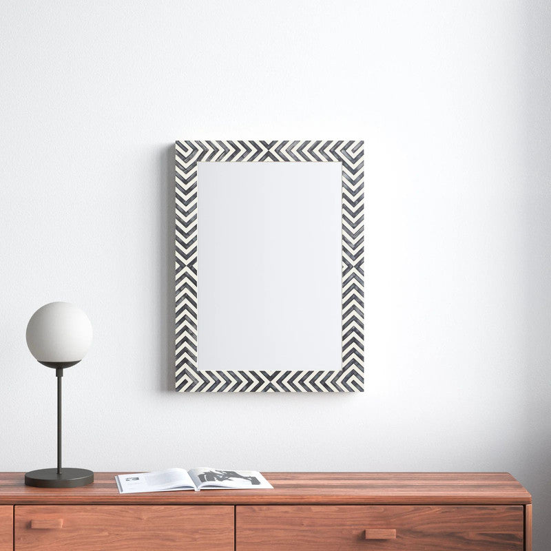 Rectangle Wood Mirror